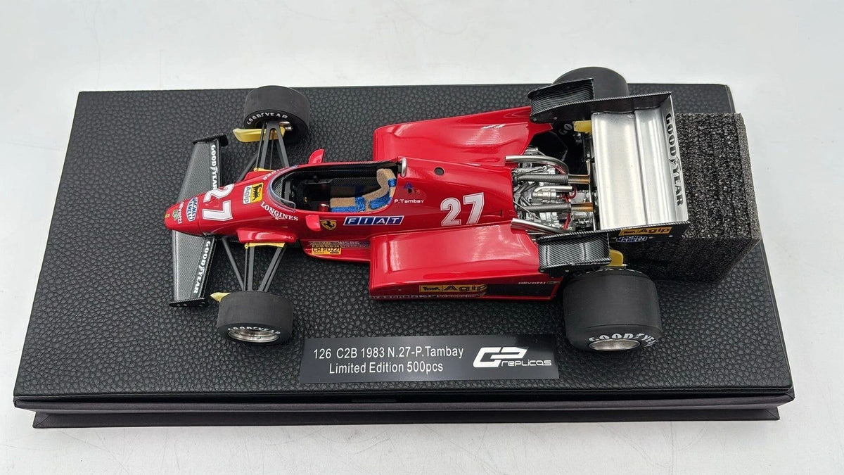 GP REPLICAS 1:18 - Ferrari 126 C2B #27 F1 GP Season 1983 Tambay
