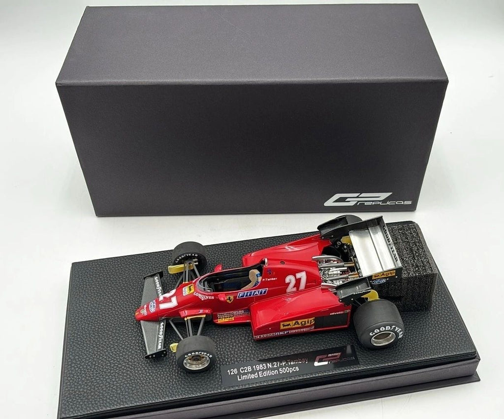 GP REPLICAS 1:18 - Ferrari 126 C2B #27 F1 GP Season 1983 Tambay