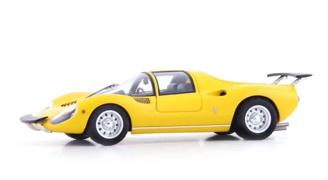 AUTOCULT 1:43 - Ferrari Dino 206S Competizione Pininfarina Giallo