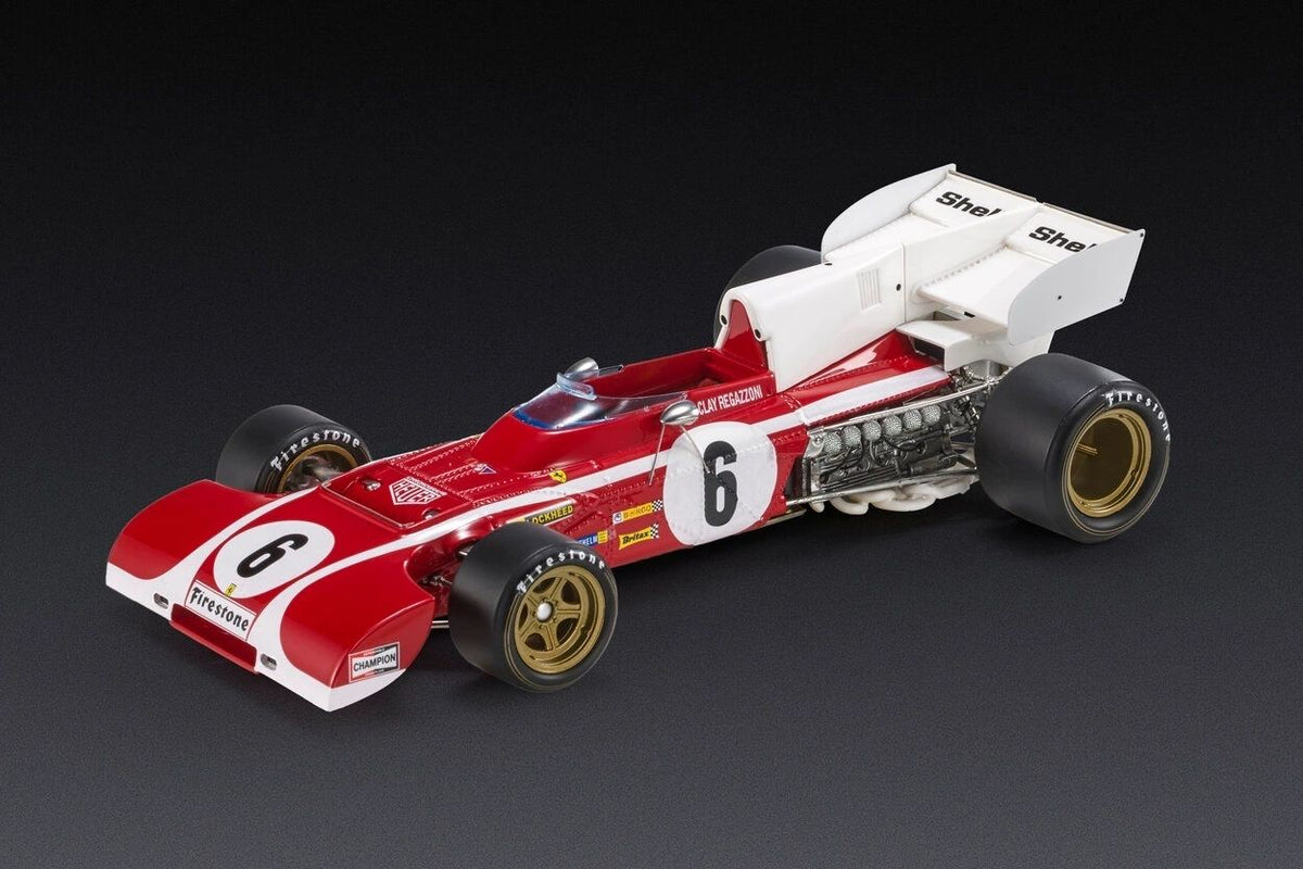 GP REPLICAS 1:18 -FERRARI F1 312 B2 GP Sudafrica 1972 #6 Regazzoni
