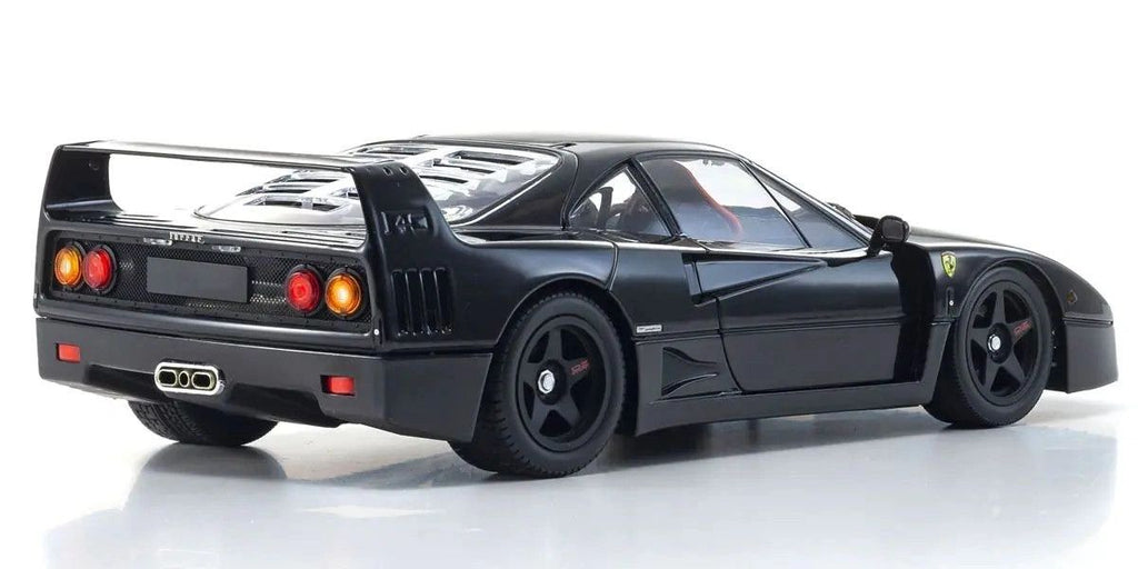 KYOSHO 1:18 - Ferrari F40 full Black 1987 **FULL OPEN**