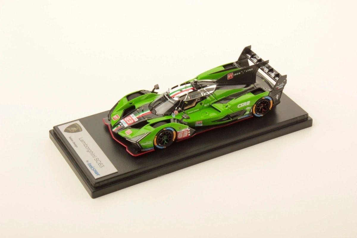 LOOKSMART 1:43 - Lamborghini SC63 HY Iron Lynx 24h Le Mans 2024 #63