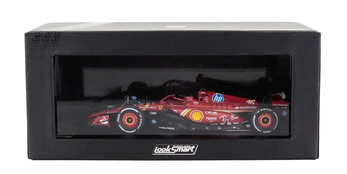 LOOKSMART 1:43 - Ferrari SF-24 #16 GP Austin 2024 WINNER Leclerc