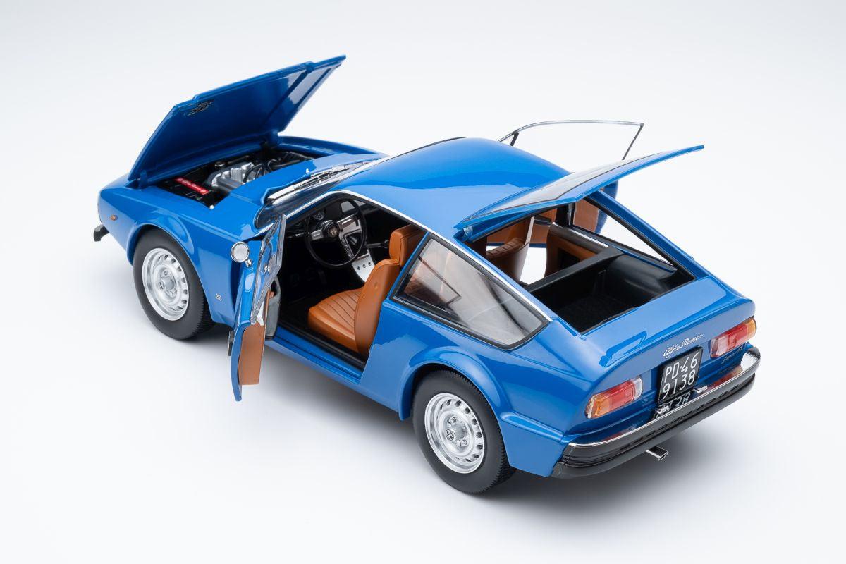 NOREV 1:18 - Alfa Romeo Junior Zagato 1969 Blu Medio