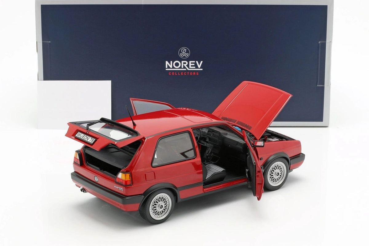 NOREV 1:18 - Volkswagen Golf (II) GTi Red