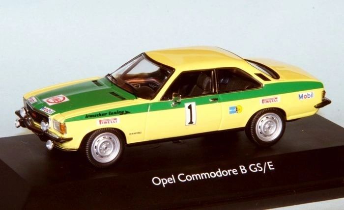 SCHUCO by Scala43 1:43 - Opel Commodore GS/E Gr.2 RIOC Rallye 1973 Rohrl