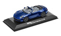 SPARK 1:43 - Porsche 992 Carrera 4S Cabrio 2019 blue genziana
