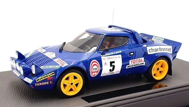 TOP MARQUES 1:18 - LANCIA STRATOS Chardonnet Tour de Corse '76 winner Darniche