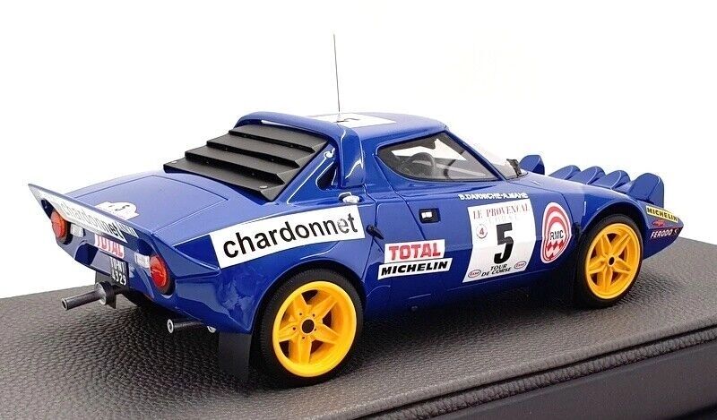 TOP MARQUES 1:18 - LANCIA STRATOS Chardonnet Tour de Corse '76 winner Darniche
