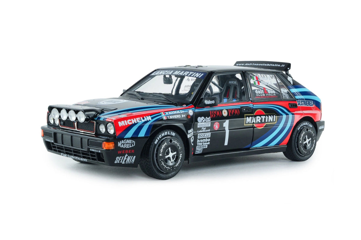 SOLIDO 1:18 - Lancia Delta HF Integrale "TRIBUTE TO BIASON Montecarlo 1990" A.SACCO