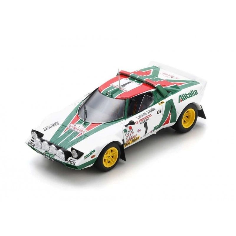 SPARK 1:43 - Lancia Stratos HF Alitalia Winner Tour de Corse 1976 Munari-Maiga