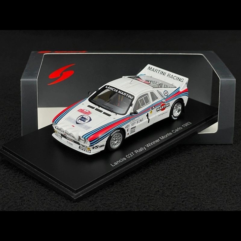 SPARK 1:43 - Lancia 037 Gr.B Martini #1 rallye Monte Carlo 1983 WINNER Röhrl-Geistdörfer