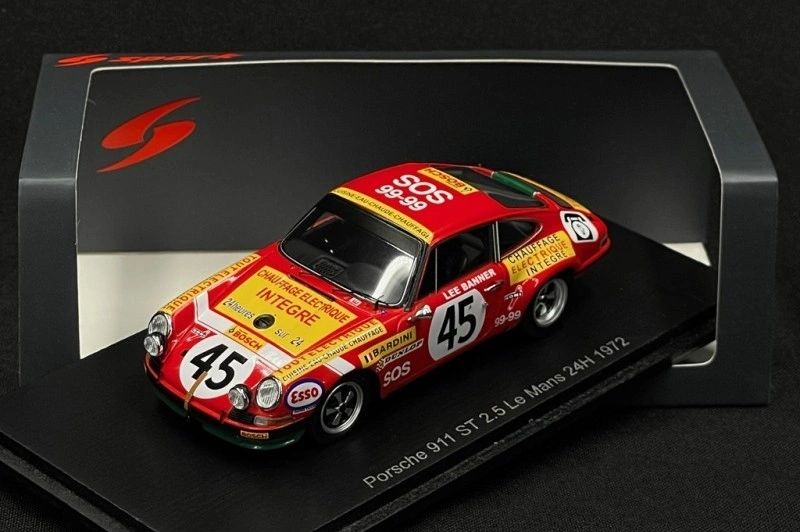 SPARK 1:43 S9779 - Porsche 911 ST 2.5 n° 45 24h Le Mans 1972