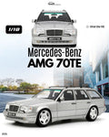 **PRE-ORDER** OTTOMOBILE 1:18 - MERCEDES-BENZ AMG 70TE BRILLIANT SILVER 1996