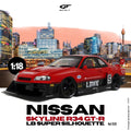 GT SPIRIT 1:18 - NISSAN R34 GT-R LB SUPER SILHOUETTE RED 2020
