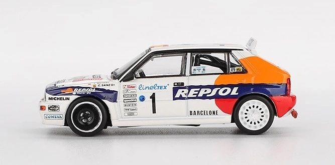 MINI GT - 1:64 - Lancia Delta HF Evoluzione Repsol Rallye Montecarlo '93 Sainz