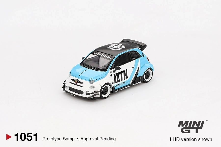 MINI GT 1/64 - FIAT 595 Abarth LB Works x Abas Works IZTK 2024
