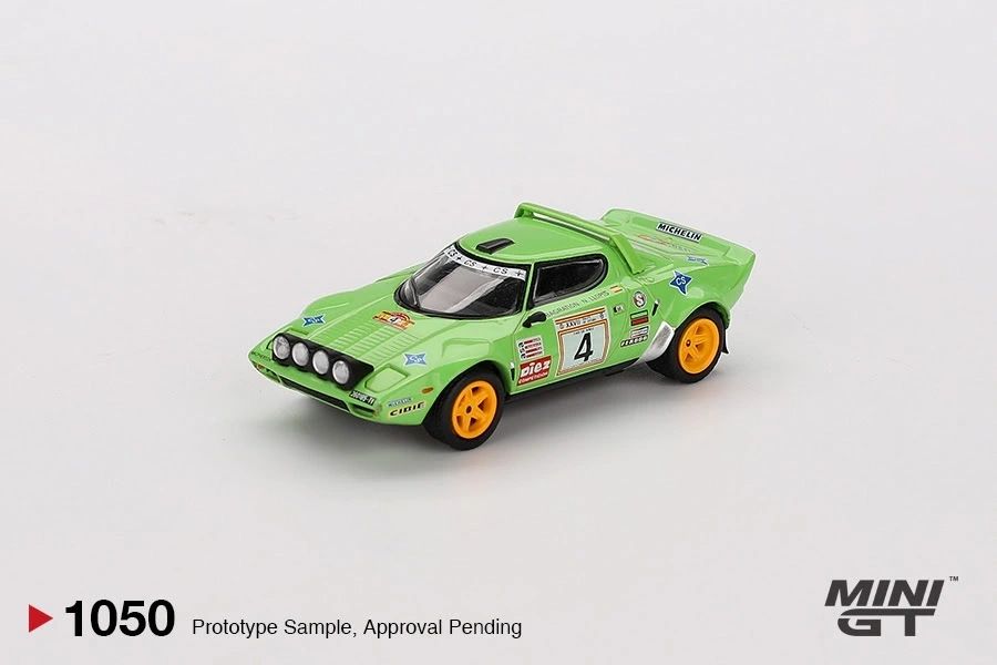 MINI GT - 1:64 - Lancia Stratos HF 1979 Spain Championship Winner #4