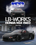 OTTOMOBILE 1:18 - LB-WORKS HONDA NSX (NA1) BLACK 2020
