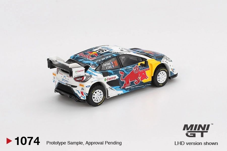 MINI GT - 1:64 - 1:64 FORD PUMA RALLY 1 #16 M-SPORT FORD WRT RALLY FINLAND 3RD PLACE 2024