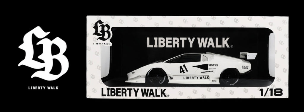 GT SPIRIT 1:18 - Lamborghini Countach LB-Works JDM Style Body Kit 2024