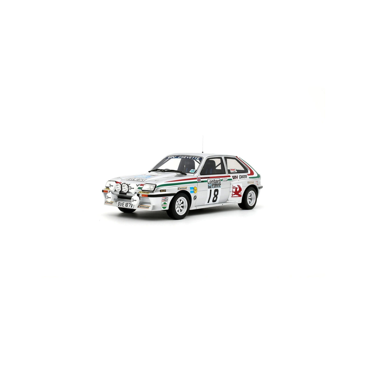 OTTOMOBILE 1:18 - Vauxhall Chevette 2300 HSR Lombard Rally RAC 1980 McRae-Nicholson